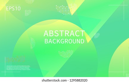 Geometric background. Minimal abstract cover design. Creative colorful wallpaper. Trendy gradient poster. Vector illustration.