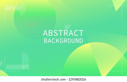 Geometric background. Minimal abstract cover design. Creative colorful wallpaper. Trendy gradient poster. Vector illustration.