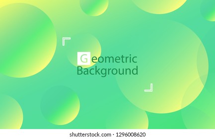 Geometric background. Minimal abstract cover design. Creative colorful wallpaper. Trendy gradient poster. Vector illustration.
