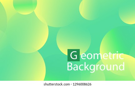 Geometric background. Minimal abstract cover design. Creative colorful wallpaper. Trendy gradient poster. Vector illustration.