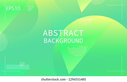 Geometric background. Minimal abstract cover design. Creative colorful wallpaper. Trendy gradient poster. Vector illustration.