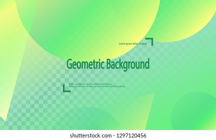 Geometric background. Minimal abstract cover design. Creative colorful wallpaper. Trendy gradient poster. Vector illustration.