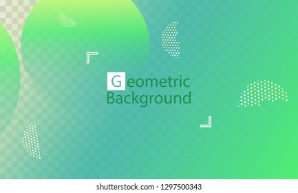 Geometric background. Minimal abstract cover design. Creative colorful wallpaper. Trendy gradient poster. Vector illustration.