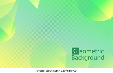 Geometric background. Minimal abstract cover design. Creative colorful wallpaper. Trendy gradient poster. Vector illustration.