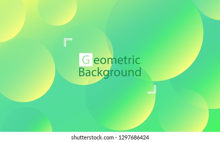 Geometric background. Minimal abstract cover design. Creative colorful wallpaper. Trendy gradient poster. Vector illustration.