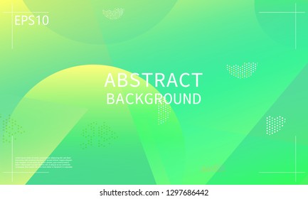 Geometric background. Minimal abstract cover design. Creative colorful wallpaper. Trendy gradient poster. Vector illustration.