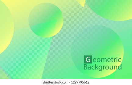 Geometric background. Minimal abstract cover design. Creative colorful wallpaper. Trendy gradient poster. Vector illustration.