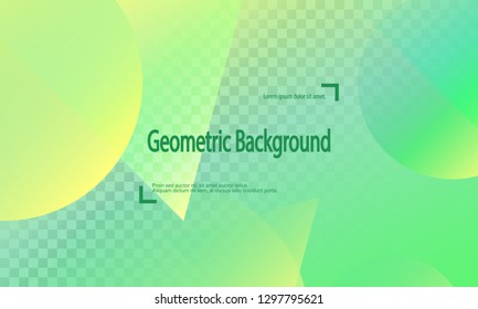 Geometric background. Minimal abstract cover design. Creative colorful wallpaper. Trendy gradient poster. Vector illustration.