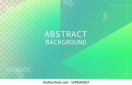 Geometric background. Minimal abstract cover design. Creative colorful wallpaper. Trendy gradient poster. Vector illustration.