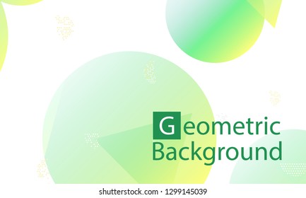 Geometric background. Minimal abstract cover design. Creative colorful wallpaper. Trendy gradient poster. Vector illustration.