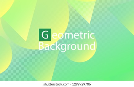 Geometric background. Minimal abstract cover design. Creative colorful wallpaper. Trendy gradient poster. Vector illustration.