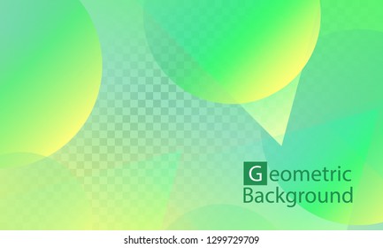 Geometric background. Minimal abstract cover design. Creative colorful wallpaper. Trendy gradient poster. Vector illustration.