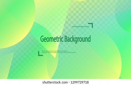Geometric background. Minimal abstract cover design. Creative colorful wallpaper. Trendy gradient poster. Vector illustration.
