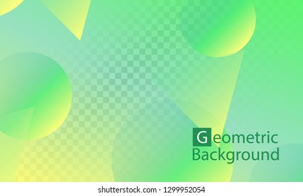 Geometric background. Minimal abstract cover design. Creative colorful wallpaper. Trendy gradient poster. Vector illustration.