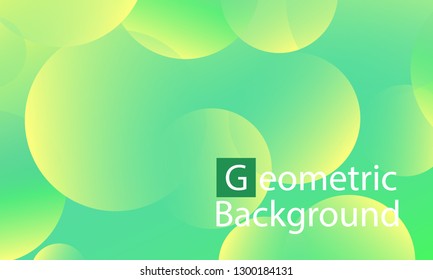Geometric background. Minimal abstract cover design. Creative colorful wallpaper. Trendy gradient poster. Vector illustration.