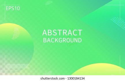 Geometric background. Minimal abstract cover design. Creative colorful wallpaper. Trendy gradient poster. Vector illustration.