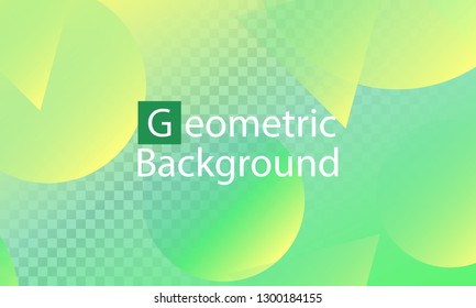 Geometric background. Minimal abstract cover design. Creative colorful wallpaper. Trendy gradient poster. Vector illustration.