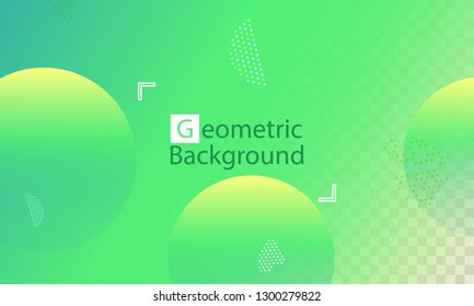 Geometric background. Minimal abstract cover design. Creative colorful wallpaper. Trendy gradient poster. Vector illustration.