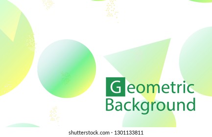 Geometric background. Minimal abstract cover design. Creative colorful wallpaper. Trendy gradient poster. Vector illustration.