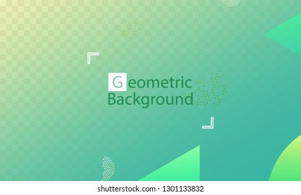 Geometric background. Minimal abstract cover design. Creative colorful wallpaper. Trendy gradient poster. Vector illustration.