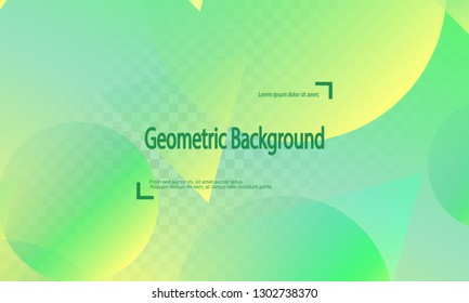 Geometric background. Minimal abstract cover design. Creative colorful wallpaper. Trendy gradient poster. Vector illustration.