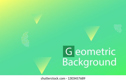 Geometric background. Minimal abstract cover design. Creative colorful wallpaper. Trendy gradient poster. Vector illustration.
