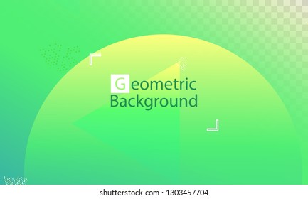 Geometric background. Minimal abstract cover design. Creative colorful wallpaper. Trendy gradient poster. Vector illustration.