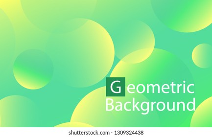 Geometric background. Minimal abstract cover design. Creative colorful wallpaper. Trendy gradient poster. Vector illustration.