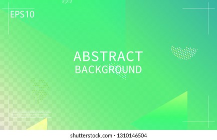 Geometric background. Minimal abstract cover design. Creative colorful wallpaper. Trendy gradient poster. Vector illustration.