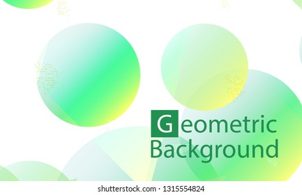 Geometric background. Minimal abstract cover design. Creative colorful wallpaper. Trendy gradient poster. Vector illustration.