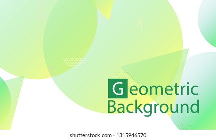 Geometric background. Minimal abstract cover design. Creative colorful wallpaper. Trendy gradient poster. Vector illustration.