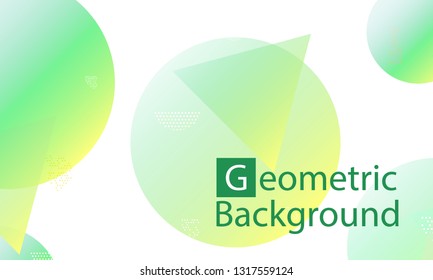 Geometric background. Minimal abstract cover design. Creative colorful wallpaper. Trendy gradient poster. Vector illustration.