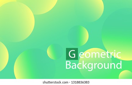 Geometric background. Minimal abstract cover design. Creative colorful wallpaper. Trendy gradient poster. Vector illustration.