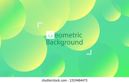 Geometric background. Minimal abstract cover design. Creative colorful wallpaper. Trendy gradient poster. Vector illustration.