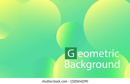 Geometric background. Minimal abstract cover design. Creative colorful wallpaper. Trendy gradient poster. Vector illustration.