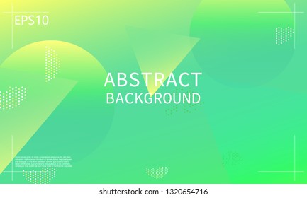 Geometric background. Minimal abstract cover design. Creative colorful wallpaper. Trendy gradient poster. Vector illustration.