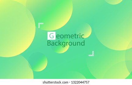 Geometric background. Minimal abstract cover design. Creative colorful wallpaper. Trendy gradient poster. Vector illustration.