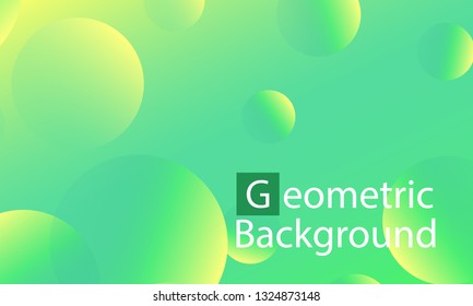 Geometric background. Minimal abstract cover design. Creative colorful wallpaper. Trendy gradient poster. Vector illustration.