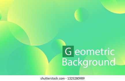 Geometric background. Minimal abstract cover design. Creative colorful wallpaper. Trendy gradient poster. Vector illustration.