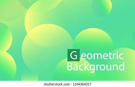 Geometric background. Minimal abstract cover design. Creative colorful wallpaper. Trendy gradient poster. Vector illustration.