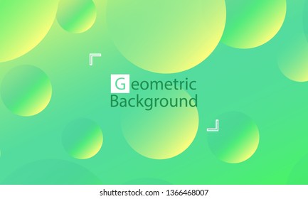 Geometric background. Minimal abstract cover design. Creative colorful wallpaper. Trendy gradient poster. Vector illustration.