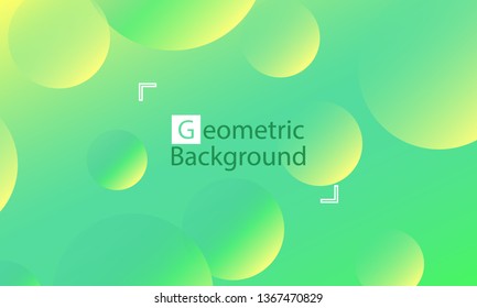 Geometric background. Minimal abstract cover design. Creative colorful wallpaper. Trendy gradient poster. Vector illustration.