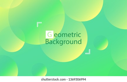 Geometric background. Minimal abstract cover design. Creative colorful wallpaper. Trendy gradient poster. Vector illustration.