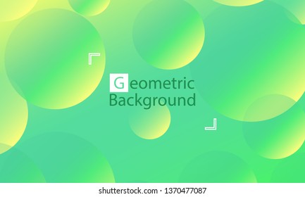 Geometric background. Minimal abstract cover design. Creative colorful wallpaper. Trendy gradient poster. Vector illustration.