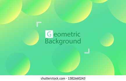 Geometric background. Minimal abstract cover design. Creative colorful wallpaper. Trendy gradient poster. Vector illustration.