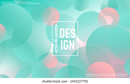 Geometric background. Minimal abstract cover design. Creative colorful wallpaper. Trendy gradient poster. Vector illustration.