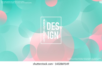 Geometric background. Minimal abstract cover design. Creative colorful wallpaper. Trendy gradient poster. Vector illustration.