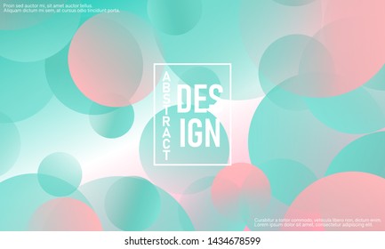 Geometric background. Minimal abstract cover design. Creative colorful wallpaper. Trendy gradient poster. Vector illustration.