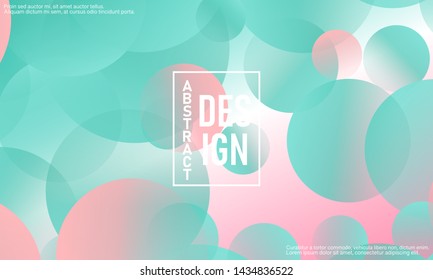 Geometric background. Minimal abstract cover design. Creative colorful wallpaper. Trendy gradient poster. Vector illustration.