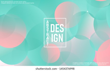 Geometric background. Minimal abstract cover design. Creative colorful wallpaper. Trendy gradient poster. Vector illustration.